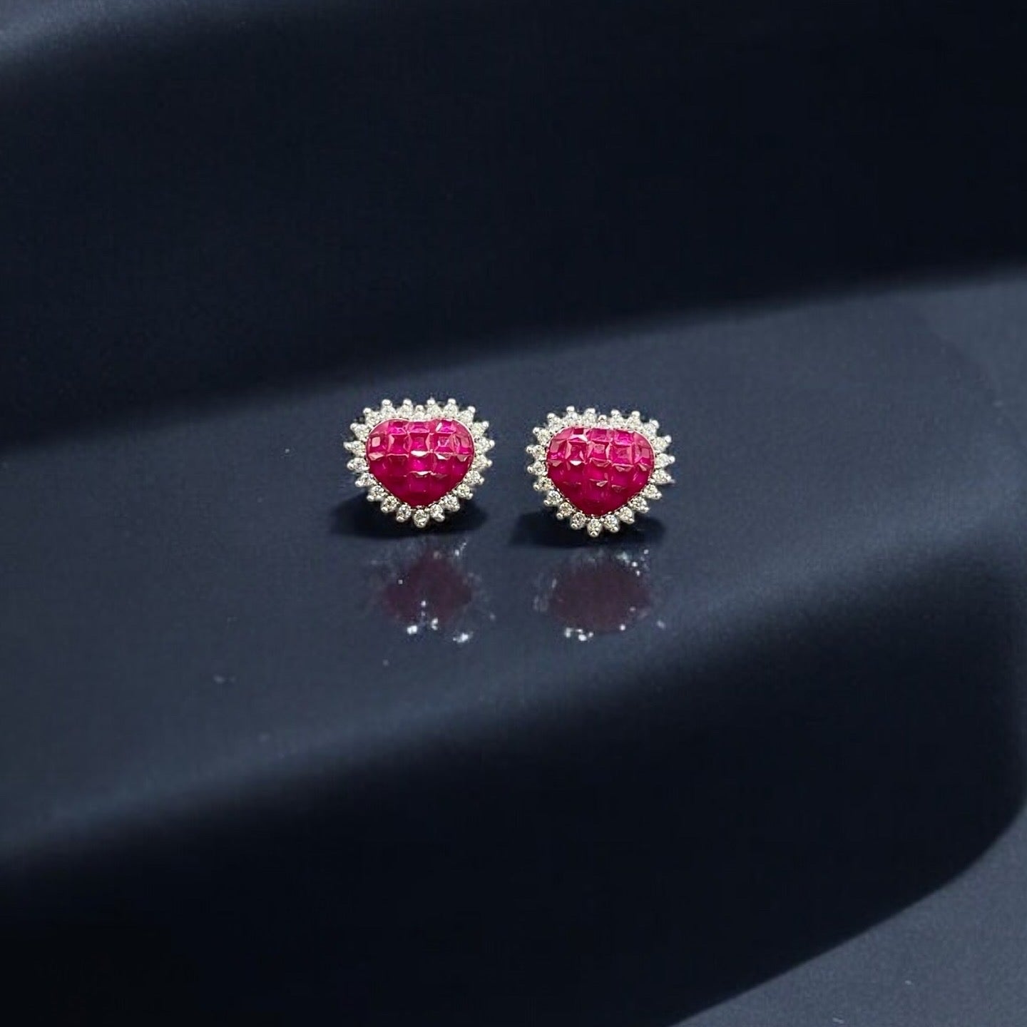 حلق فضة إيطالي مميز عيار 926