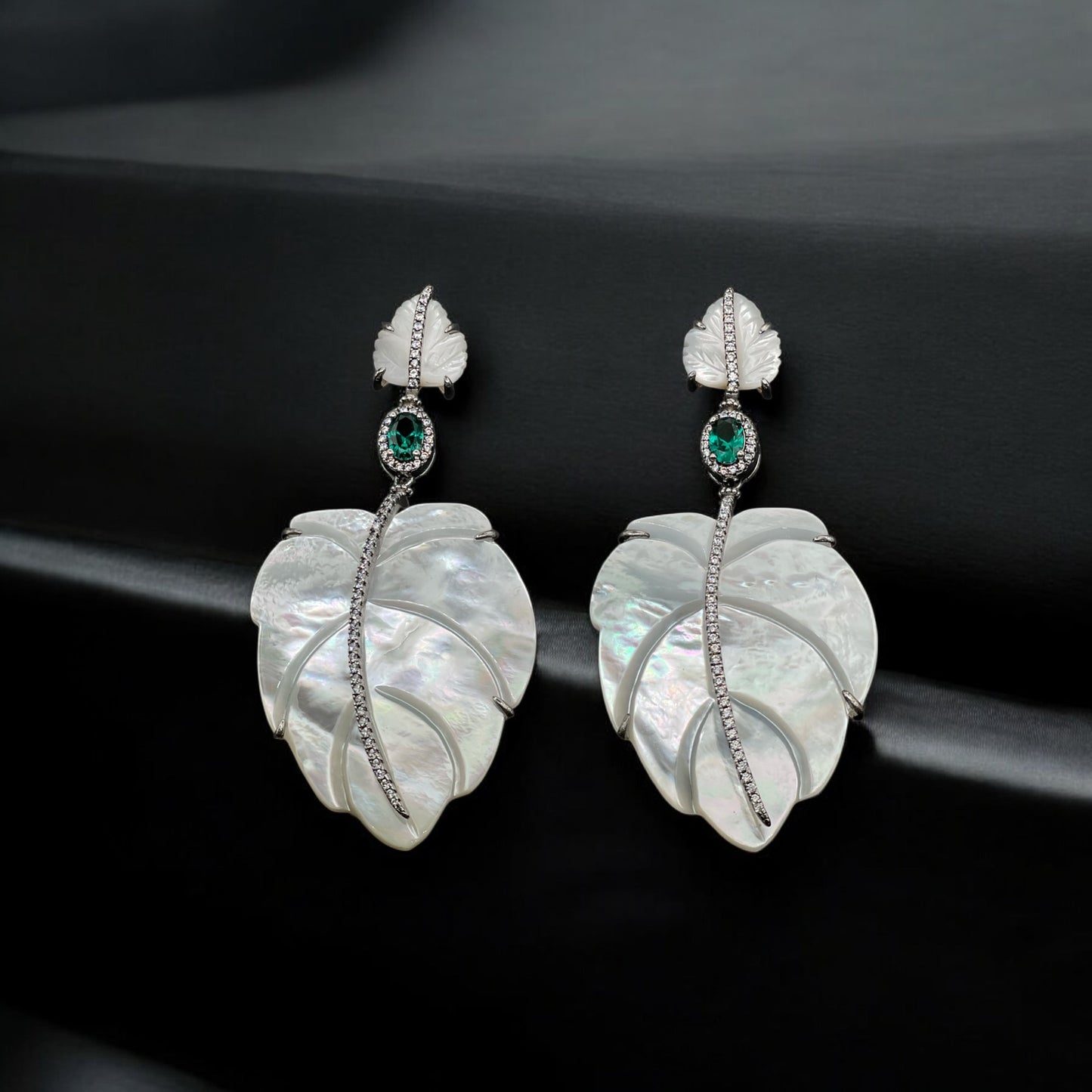 حلق فضة نسائي 925