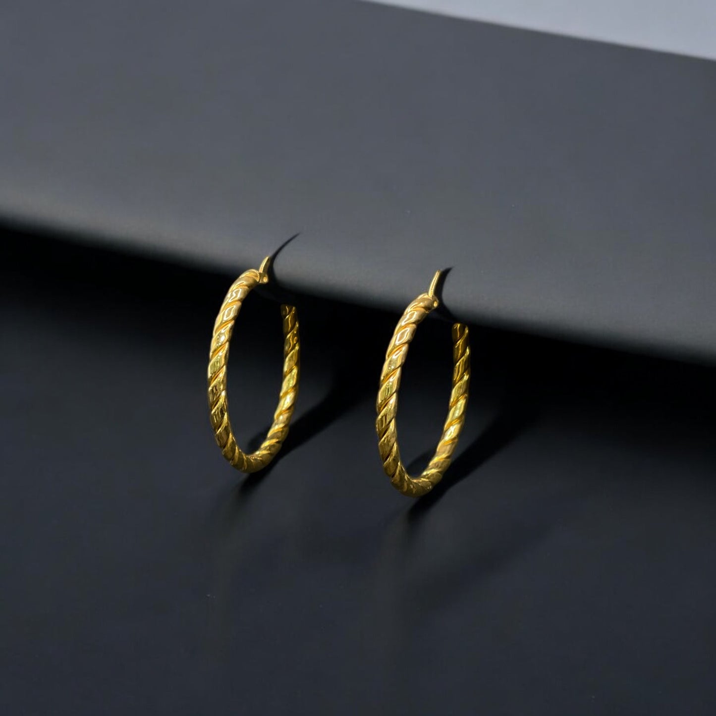 حلق فضة نسائي 925