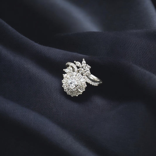 خاتم فضة نسائي عيار 925