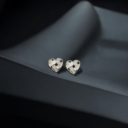 حلق فضة إيطالي مميز عيار 926