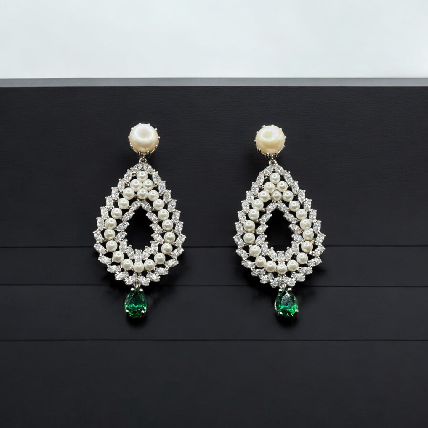 حلق فضة نسائي 925