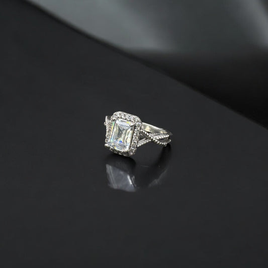 خاتم فضة نسائي عيار 925