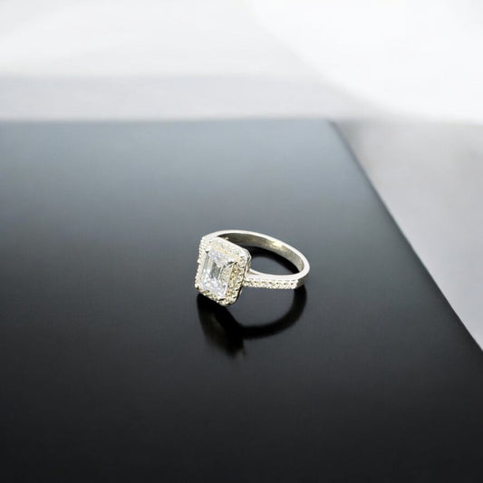 خاتم فضة نسائي عيار 925