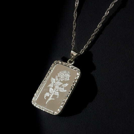 قلادة سبيكة  فضة 10غرام أصلية نسائي عيار 925