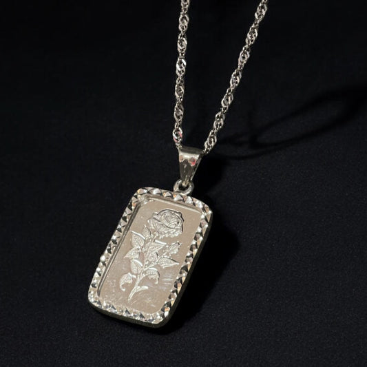 قلادة سبيكة  فضة 5 غرام أصلية نسائي عيار 925